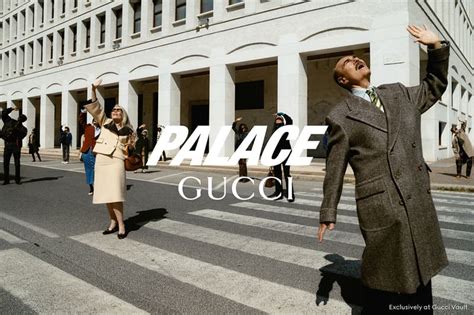 palace and Gucci exclusive collection